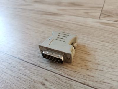 Лот: 23503394. Фото: 1. Переходник VGA - DVI-I (Dual Link... Шлейфы, кабели, переходники