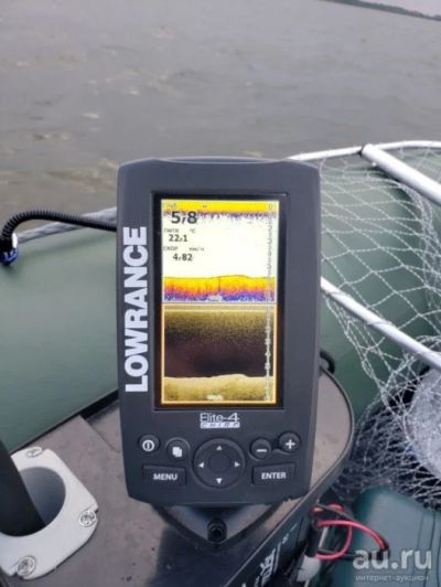Лот: 13375966. Фото: 1. Продам эхолот Lowrance Elite 4... Эхолоты