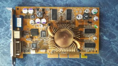 Лот: 8573894. Фото: 1. Видеокарта Nvidia GeForce 4 Ti... Видеокарты