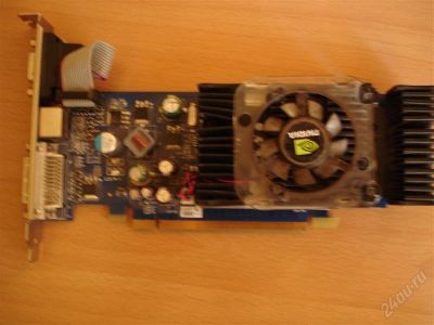 Лот: 2482598. Фото: 1. Видеокарта PCI-E x16 GeForce 8400gs... Видеокарты