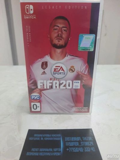 Лот: 18227553. Фото: 1. FIFA 20. Legacy Edition. Оригинальный... Игры для консолей