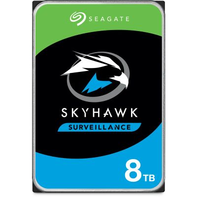 Лот: 21438070. Фото: 1. Диск HDD Seagate 8TB SATA3 SkyHawk... Жёсткие диски (HDD)
