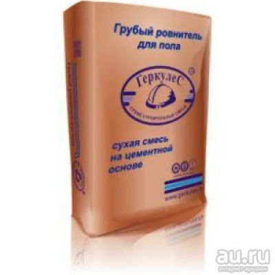 Лот: 9302560. Фото: 1. Геркулес грубый ровнитель для... Смеси, шпатлевки, цемент