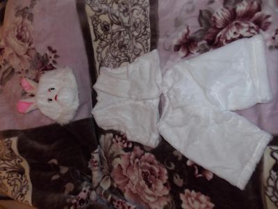 Лот: 4872510. Фото: 1. детский новогодний костюм "Зайчик... Другое (дети растут)