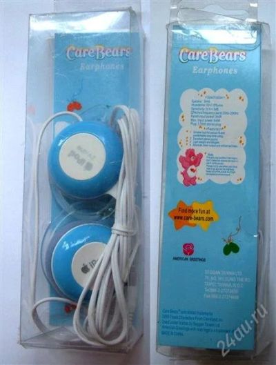 Лот: 1007186. Фото: 1. Наушники ZV-Q18 в стиле CareBears... Другое (аксессуары)