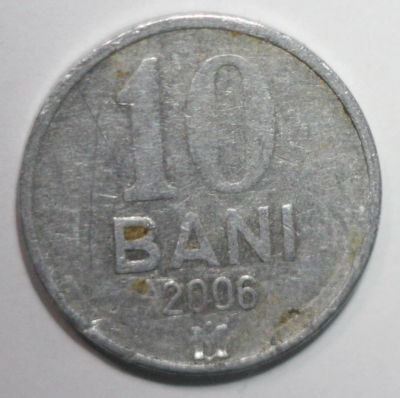 Лот: 8386697. Фото: 1. 10 бани 2006 год. Молдова. Европа