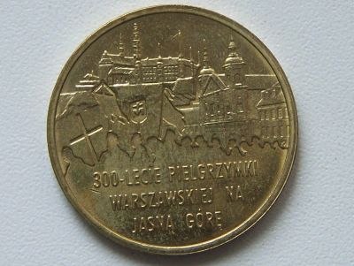 Лот: 4525052. Фото: 1. 2 злотых (2011 г.), 300-летие... Европа