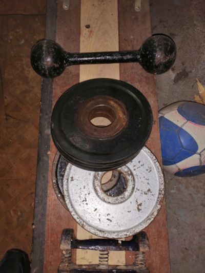 Лот: 17120032. Фото: 1. блины для штанги. Штанги, блины