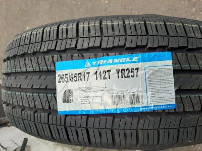 Лот: 24969764. Фото: 1. Летняя резина 265/65 R-17 "Triangle... Шины