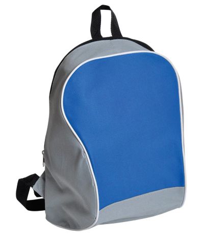 Лот: 5508032. Фото: 1. Рюкзак "Fun" серо-синий. Портфели, ранцы