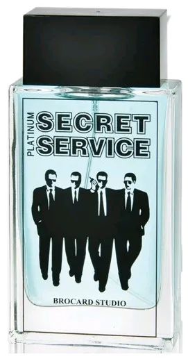 Лот: 17425066. Фото: 1. Brocard men Secret Service - Platinum... Мужская парфюмерия