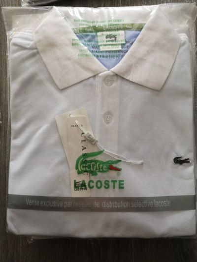 Лот: 18918223. Фото: 1. Футболка Polo Lacoste. Футболки, поло