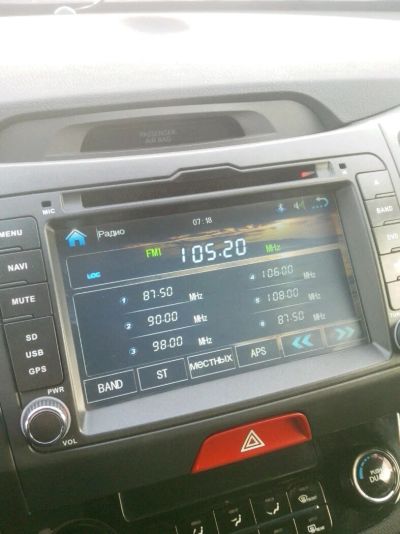 Лот: 3986787. Фото: 1. Автомагнитола Kia Sportage. Автомагнитолы