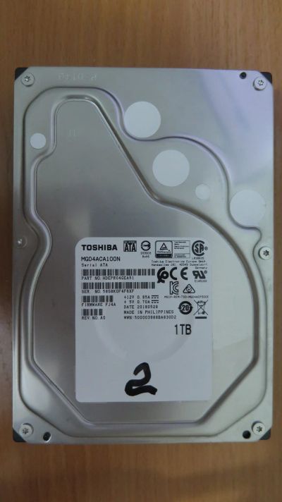 Лот: 18662407. Фото: 1. Жесткий диск Toshiba 1Tb MG04ACA100N... Жёсткие диски (HDD)