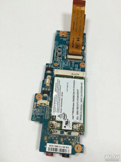 Лот: 9514617. Фото: 1. плата Audio Sony MS60 (MS60-1-02... Платы расширения, контроллеры, доп. порты