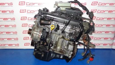 Лот: 15089274. Фото: 1. Двигатель NISSAN CG10DE на CUBE... Двигатель и элементы двигателя