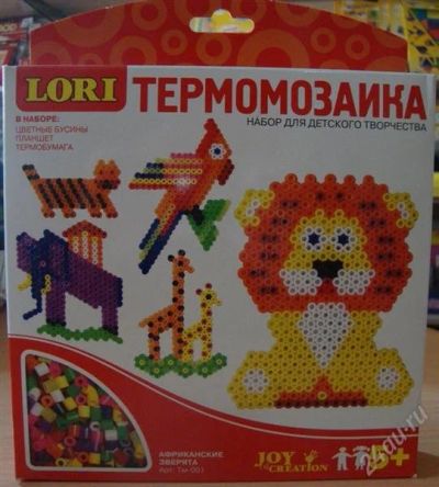 Лот: 1550693. Фото: 1. Термомозаика LORI Африканские... Другое (творчество)