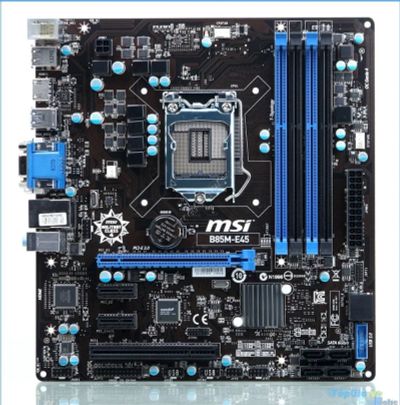 Лот: 13332618. Фото: 1. Msi b85m e45 Поддержка разгона. Материнские платы
