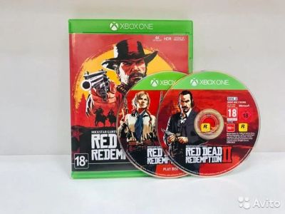 Лот: 17061907. Фото: 1. Red dead redemption II (2-х дисковое... Игры для консолей