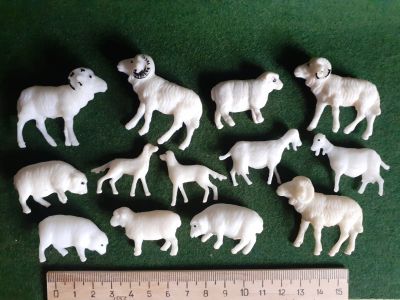 Лот: 17921912. Фото: 1. фигурки,отара,бараны овечки собаки... Игрушки