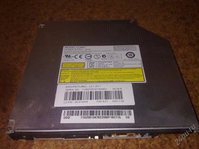 Лот: 2871973. Фото: 1. DVD+RW привод для ноутбука. Приводы CD, DVD, BR, FDD