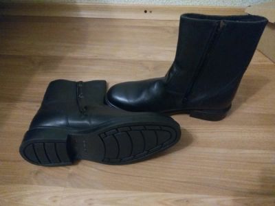Лот: 11210892. Фото: 1. полусапоги армейские,натуральная... Спецодежда, спецобувь