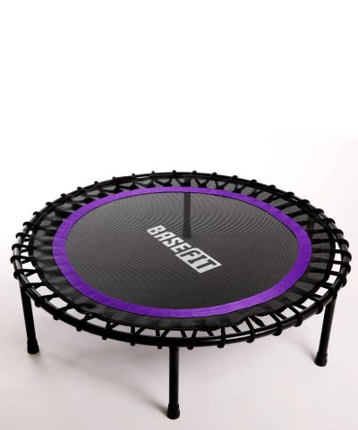 Лот: 25282334. Фото: 1. Батут BaseFit TR-501 101 см, фиолетовый. Детские спортивные комплексы, батуты