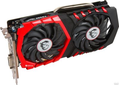 Лот: 13765383. Фото: 1. MSI GeForce GTX 1050 Gaming X. Видеокарты