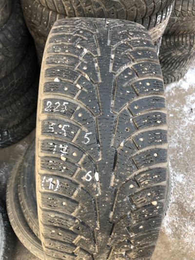Лот: 24843530. Фото: 1. (1шт) 225/55R17 Nokian Hakkapelitta... Шины