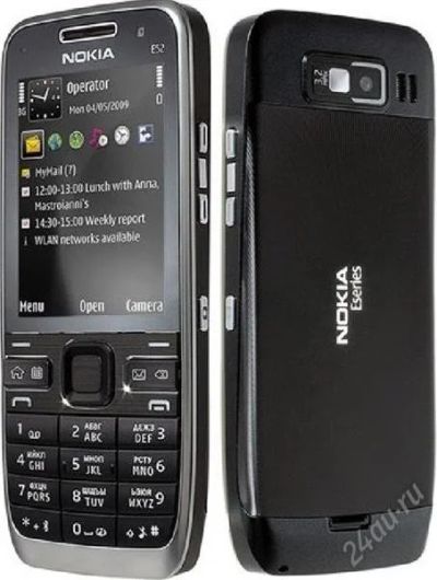 Лот: 2439484. Фото: 1. Корпус Nokia E52 чёрный. Корпуса, клавиатуры, кнопки
