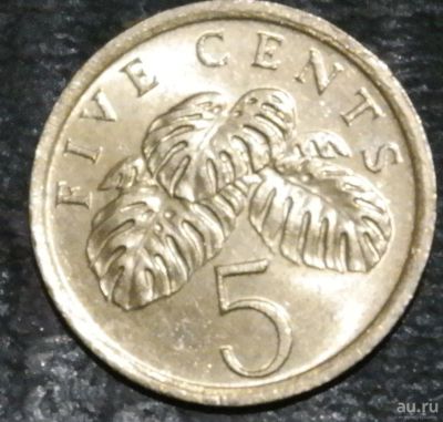 Лот: 18006752. Фото: 1. Экзотика с рубля (56281) Сингапур. Остальные страны