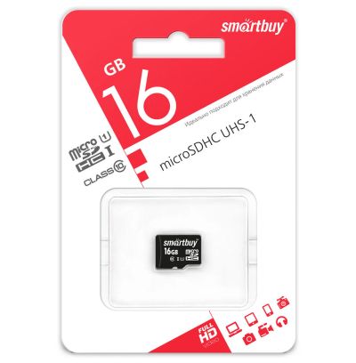 Лот: 5795602. Фото: 1. Карта памяти Micro SDHC SmartBuy... Карты памяти