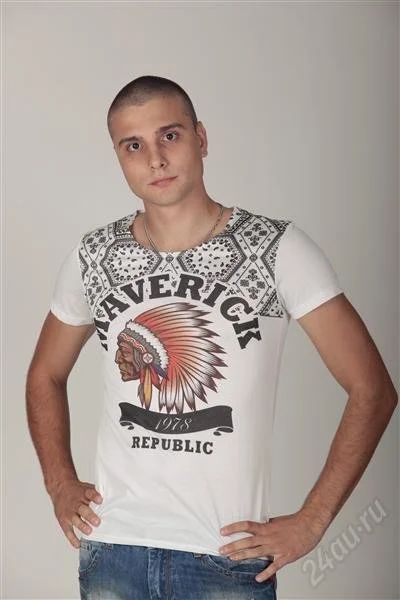 Лот: 2103228. Фото: 1. Футболка Maveric Republic. Футболки, поло