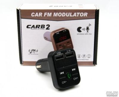 Лот: 15423540. Фото: 1. FM-модулятор Bluetooth Carb2. FM-модуляторы, трансмиттеры