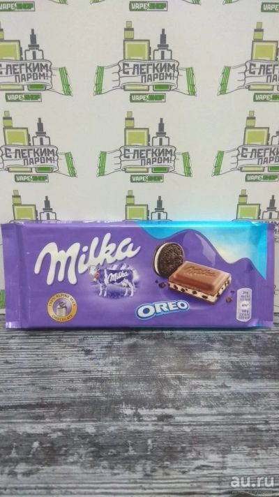 Лот: 12089660. Фото: 1. Шоколадка Milka Oreo. Шоколад, конфеты