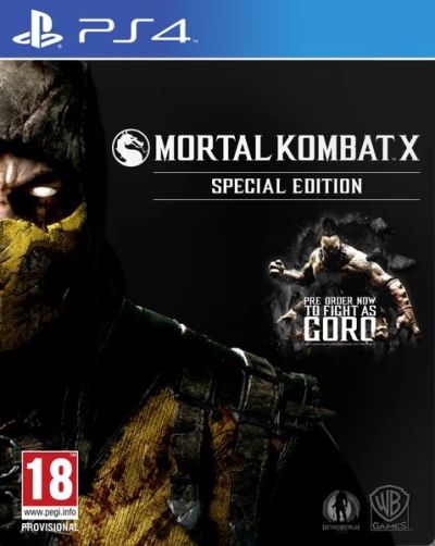 Лот: 6381855. Фото: 1. Mortal Kombat X PS4. Игры для консолей