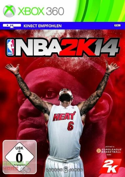 Лот: 10368039. Фото: 1. Kinect NBA 2K14, лицензионный... Игры для консолей