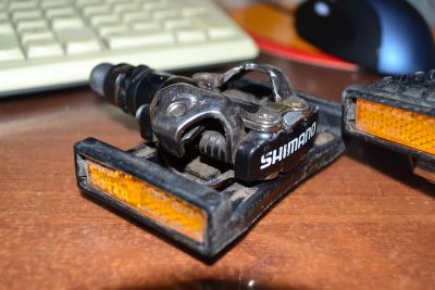 Лот: 3306681. Фото: 1. Педали контактные Shimano 520... Запчасти