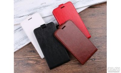 Лот: 13407914. Фото: 1. Кожаный чехол флип для Xiaomi... Чехлы, бамперы