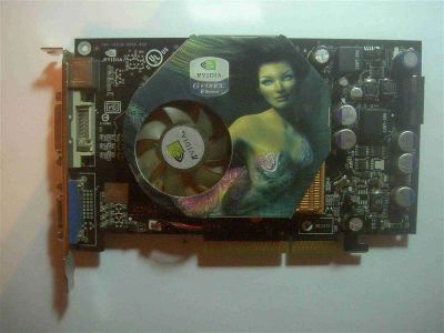 Лот: 622075. Фото: 1. Axle GeForce 6600GT AGP. Видеокарты