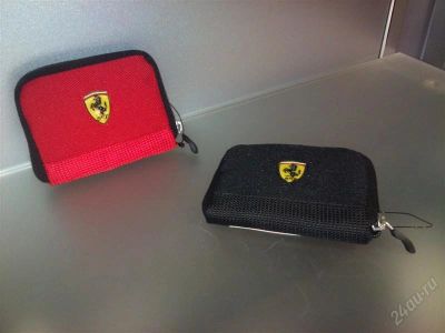 Лот: 1301904. Фото: 1. Портмоне Scuderia Ferrari, красное... Бумажники, кошельки, портмоне