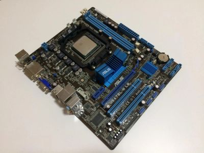 Лот: 11019420. Фото: 1. ASUS M5A78L-M LE + Процессор AMD... Материнские платы