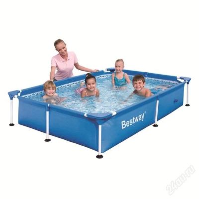 Лот: 2958545. Фото: 1. Бассейн каркасный BESTWAY 56040... Бассейны, аксессуары и комплектующие