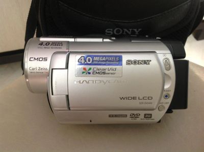 Лот: 3650572. Фото: 1. Видеокамера Sony DCR-DVD408. Видеокамеры