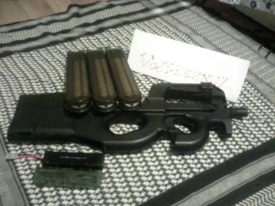 Лот: 6779735. Фото: 1. Страйкбольный автомат FN P90. Пейнтбол, страйкбол