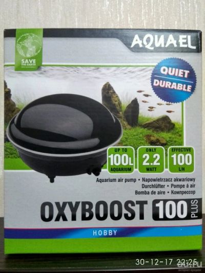 Лот: 10837867. Фото: 1. Компрессор Aquael oxyboost 100... Оборудование