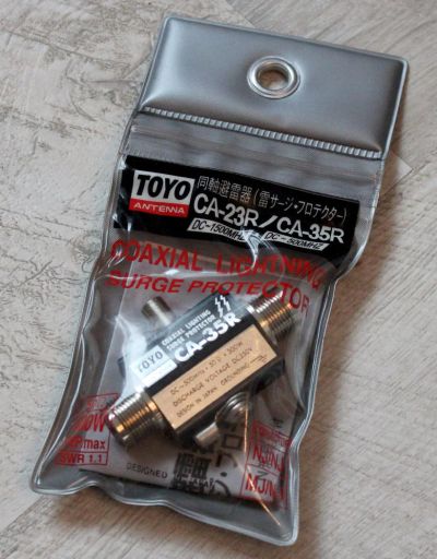 Лот: 7459700. Фото: 1. Грозоразрядник TOYO antenna CA-35R. Другое (смартфоны, связь, навигация)