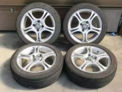 Лот: 5597560. Фото: 1. Колеса 4x100 165/55R14 из Японии. Шины на дисках