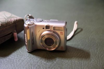 Лот: 9146852. Фото: 1. Фотоаппарат Canon PowerShot A560... Цифровые компактные