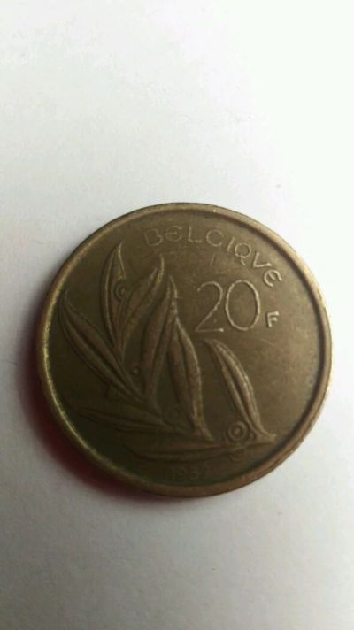Лот: 12078238. Фото: 1. Бельгия . 20 франков. Европа